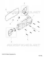 DRIVE TRAIN, CLUTCH COVER AND DUCTING