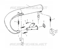 EXHAUST SYSTEM  TRAIL 0952761, TRAIL DELUXE 0952262,   AND EUROPEAN TRAIL D (4928862886C010)