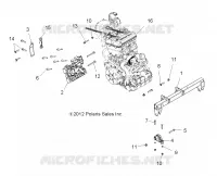 ENGINE, ENGINE MOUNTING