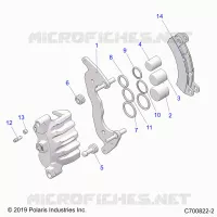 FRONT BRAKE CALIPER