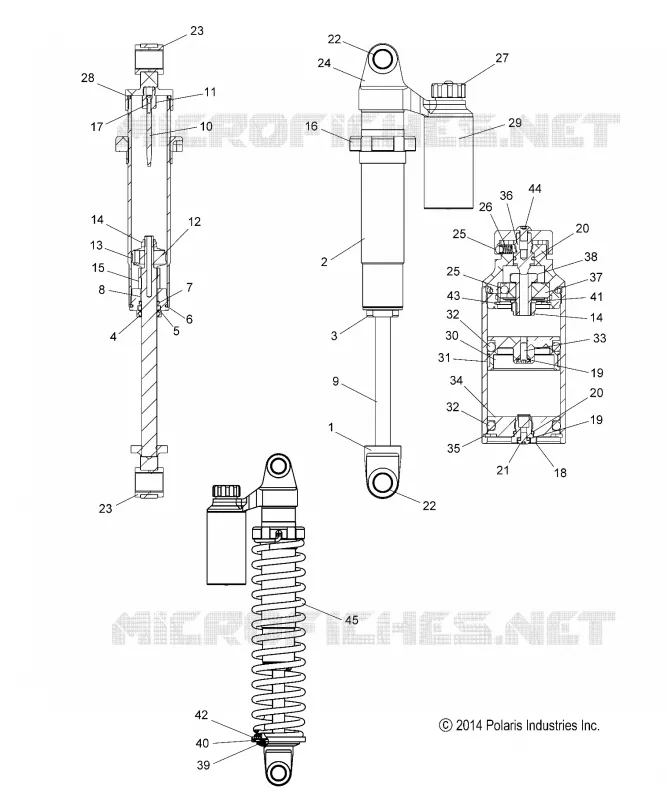 REAR TRACK SHOCK (7043959)