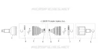 DRIVE TRAIN, FRONT HALF SHAFT