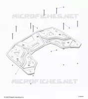 REAR BODYWORK RACK, UTILITY