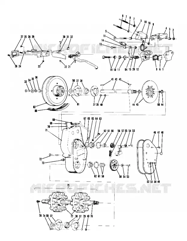 BRAKE   CHAINCASE ALL SWEDISH INDY MODELS (4914521452011A)