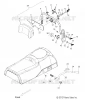 BACKREST AND GRABHANDLES