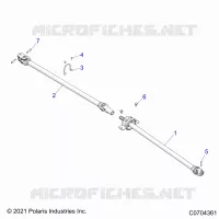 DRIVE TRAIN, PROP SHAFT