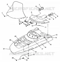 HOOD 500 EFI 0963774 AND EUROPEAN 500 EFI E963774 (4936183618A011)
