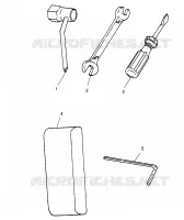 TOOL KIT   ASSEMBLY  SLX 780 B954287 (4933953395B012)