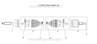 DRIVE TRAIN, FRONT DRIVE SHAFT