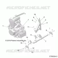 ENGINE, MOUNTING