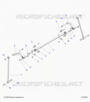 SUSPENSION, REAR STABILIZER BAR
