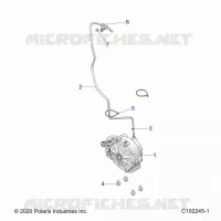 DRIVE TRAIN, FRONT GEARCASE MOUNTING