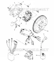 MAGNETO ASSEMBLY  XPLORER 4X4 W959140 (4930223022D008)