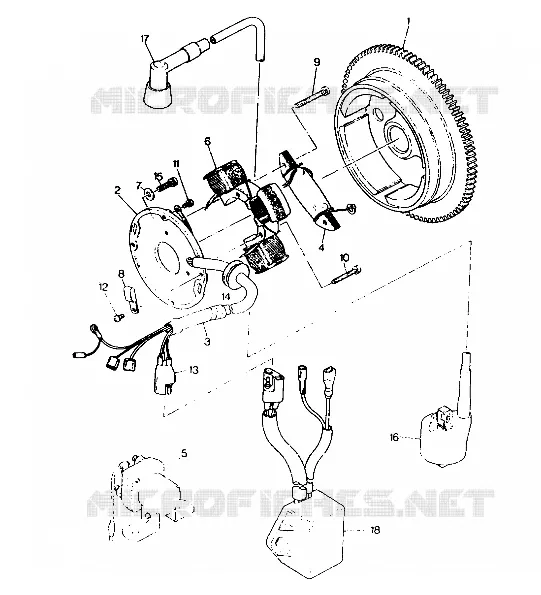 MAGNETO ASSEMBLY TRAIL BOSS