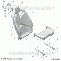 SEAT ASM.,REAR