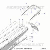 BUMPER, REAR