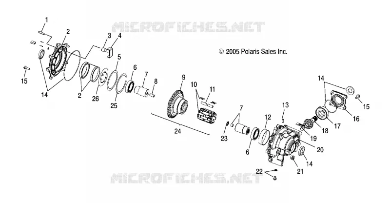 FRONT HOUSING (DEMAND DRIVE)