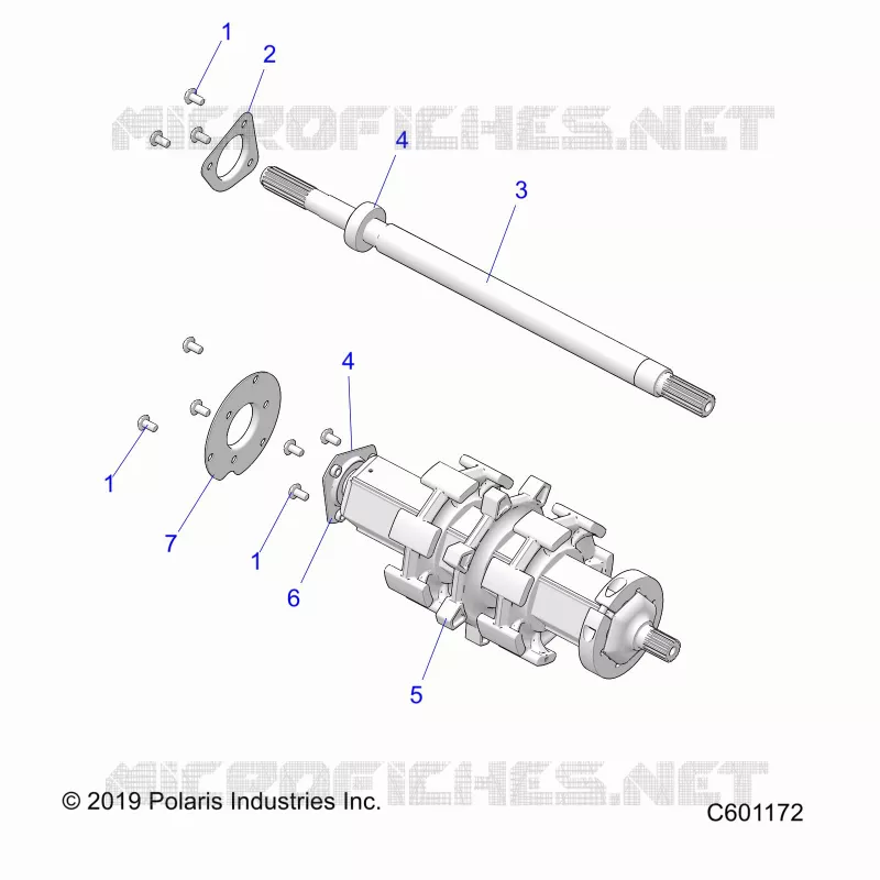 DRIVE TRAIN, JACKSHAFT AND DRIVE SHAFT