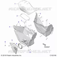 SEAT AND FOOTWELLS