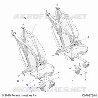 SEAT BELT MOUNTING