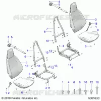 SEAT AND SEAT BELT MOUNTING