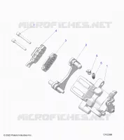 BRAKES, REAR CALIPER