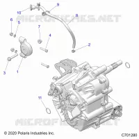DRIVE TRAIN, MAIN GEARCASE MOUNTING