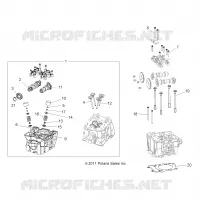 ENGINE, CYLINDER HEAD, CAMS AND VALVES