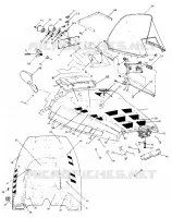 HOOD 500 AND 500 CLASSIC (4919251925003A)