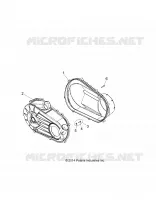 DRIVE TRAIN, CLUTCH COVER AND DUCTING