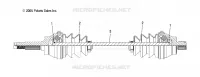 DRIVE SHAFT FRONT (4X4)