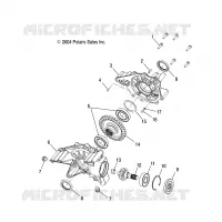 REAR GEARCASE