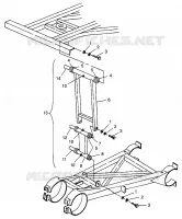 REAR STRUT STABILIZER BIG BOSS 6X6 400L W97AE38A (4940814081C013)
