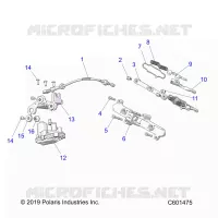 ENGINE, EXHAUST VALVE ASM. AND ACTUATOR