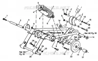 FRONT TORQUE ARM 600 XCR 0941667 (4927092709021A)