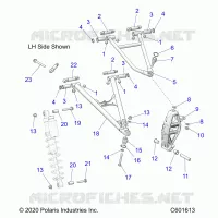 FRONT WISHBONES