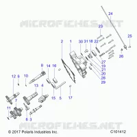 DRIVE TRAIN, MAIN GEARCASE