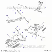REAR SUSPENSION CONTROL ARMS