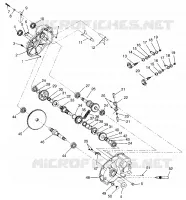 GEARCASE ASSEMBLY SPORTSMAN 4X4 W968040 (4935943594C011)