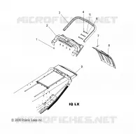 CHASSIS, REAR BUMPER AND SNOWFLAP (LX)