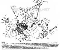 ENGINE MOUNTING XPLORER 300 W969130 (4935903590A010)