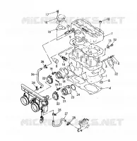 CYLINDER 500 SP/500 SKS (4921262126040A)