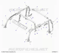 CHASSIS, ROLLOVER PROTECTION 5P