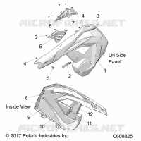 SIDE PANELS, LH