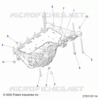 OIL PAN, MOUNTING AND RELATED
