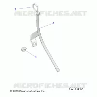 ENGINE, DIPSTICK