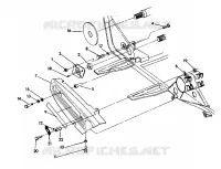 RIGHT CHAIN COVER ASSEMBLY   350 4X4