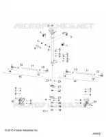 STEERING, STEERING POST  AND TIE RODS