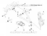 SUSPENSION, A-ARM AND STRUT MOUNTING