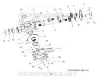 DRIVE TRAIN, MID GEARCASE INTERNALS